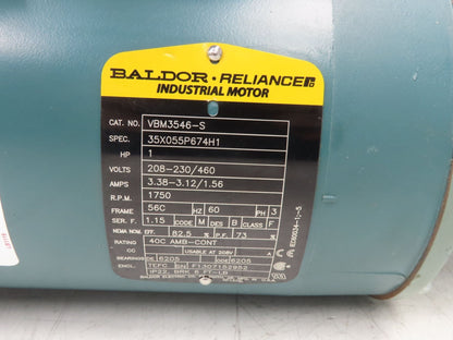 Hytrol 4AC-20-1-LH Conveyor Drive 20:1 Gearbox 1Hp 460V 3PH 56C Brake Motor