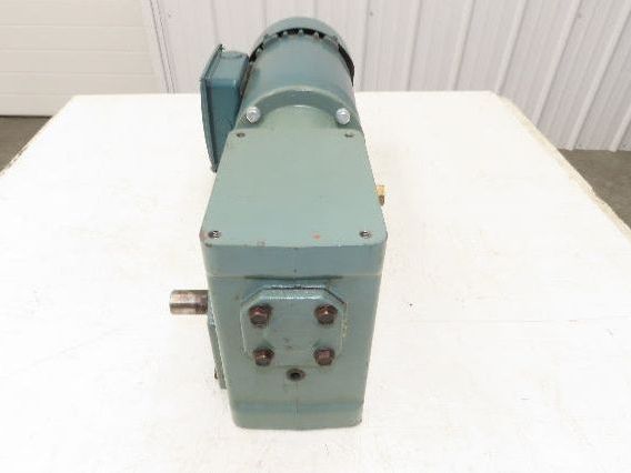 Hytrol 4AC-20-1-LH Conveyor Drive 20:1 Gearbox 1Hp 460V 3PH 56C Brake Motor