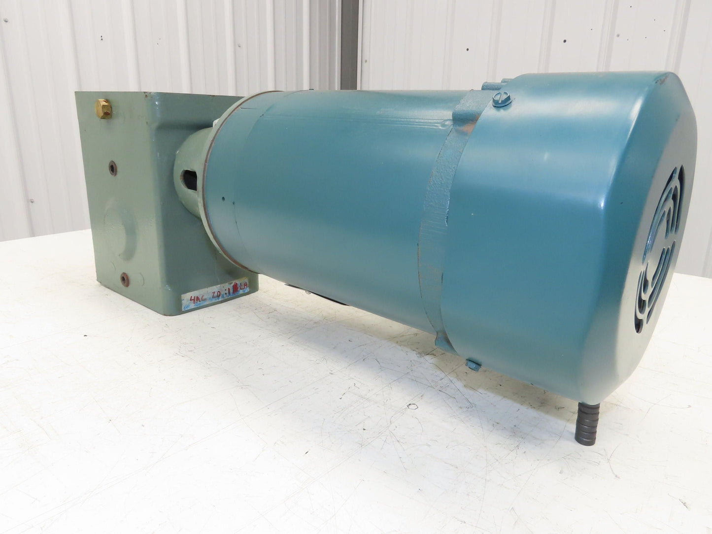 Hytrol 4AC-20-1-LH Conveyor Drive 20:1 Gearbox 1Hp 460V 3PH 56C Brake Motor