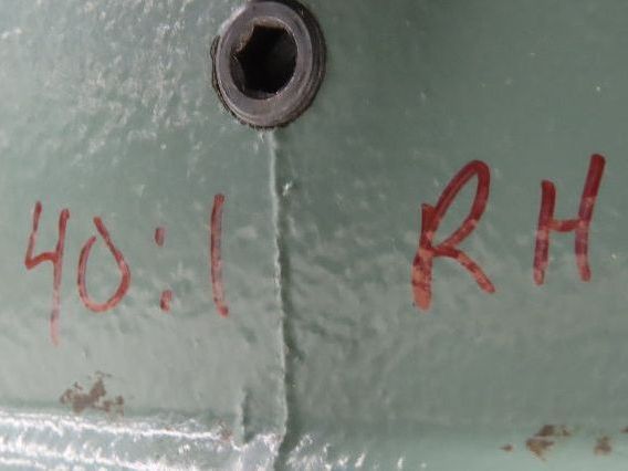 Hytrol 4AC-40-1-RH Conveyor Drive Gearmotor 40:1 Reducer .75Hp 460V 3PH 56C