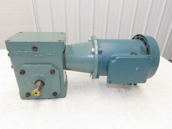 Hytrol 4AC-40-1-RH Conveyor Drive Gearmotor 40:1 Reducer .75Hp 460V 3PH 56C