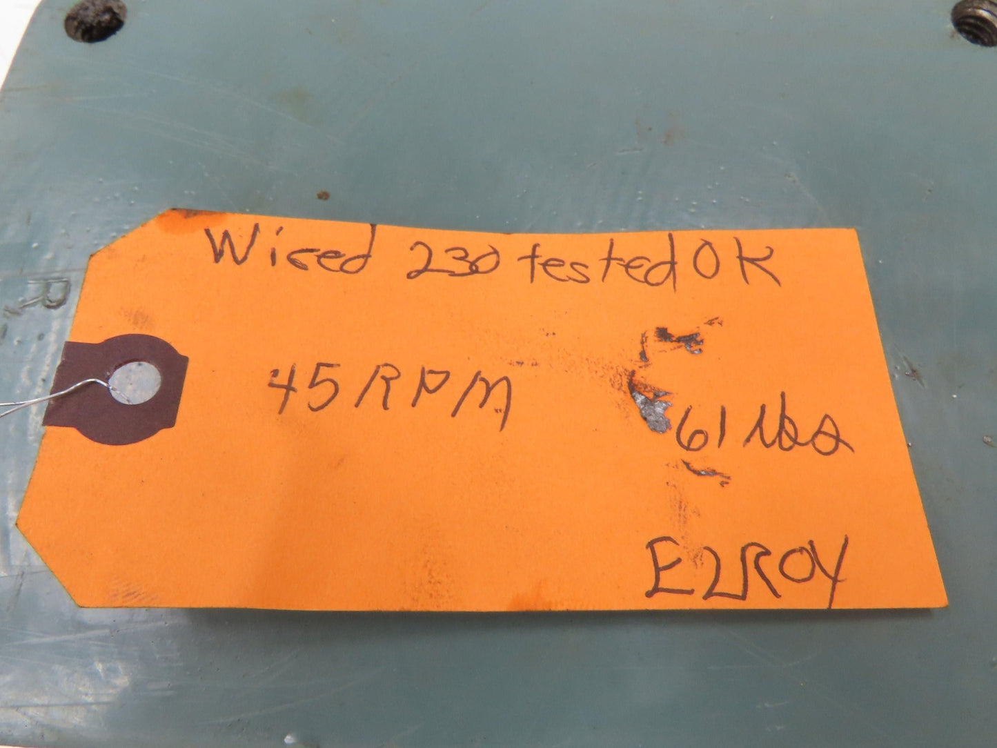 Hytrol 4AC-40-1-RH Conveyor Drive Gearmotor 40:1 Reducer .75Hp 230/460V 3PH 56C