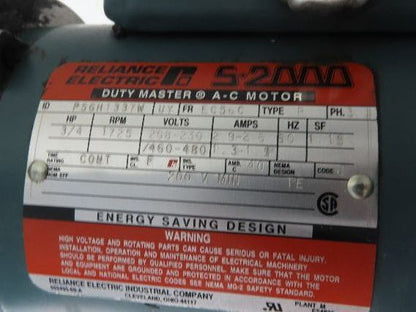 Hytrol 4AC-40-1-RH Conveyor Drive Gearmotor 40:1 Reducer .75Hp 230/460V 3PH 56C