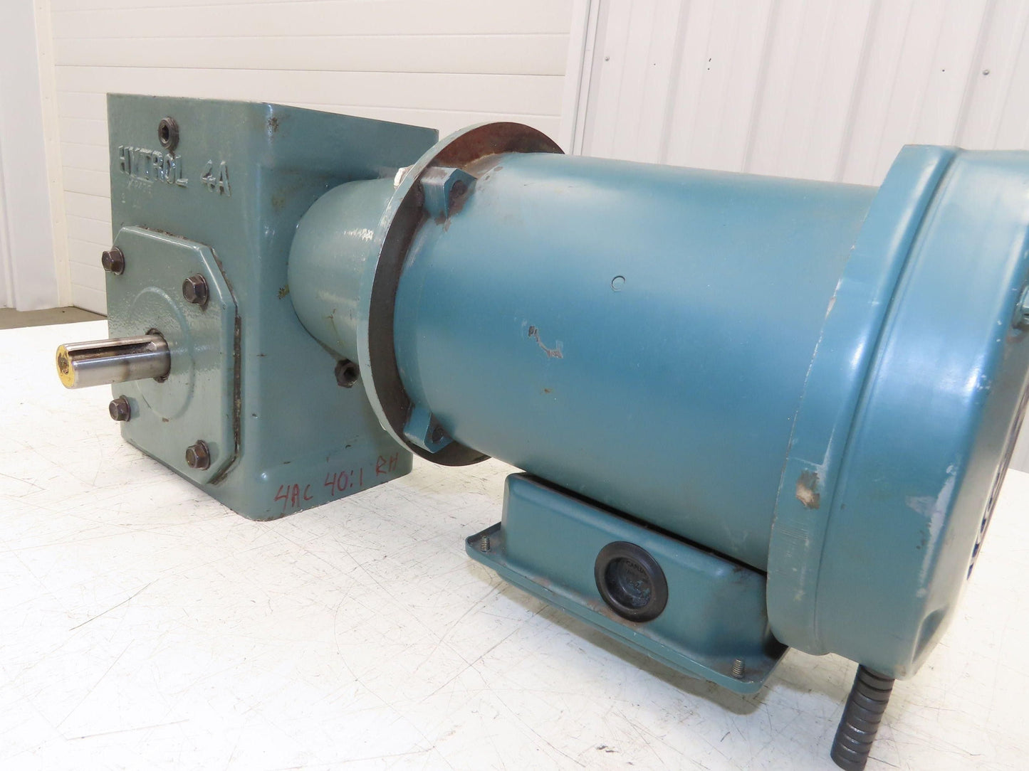 Hytrol 4AC-40-1-RH Conveyor Drive Gearmotor 40:1 Reducer .75Hp 230/460V 3PH 56C