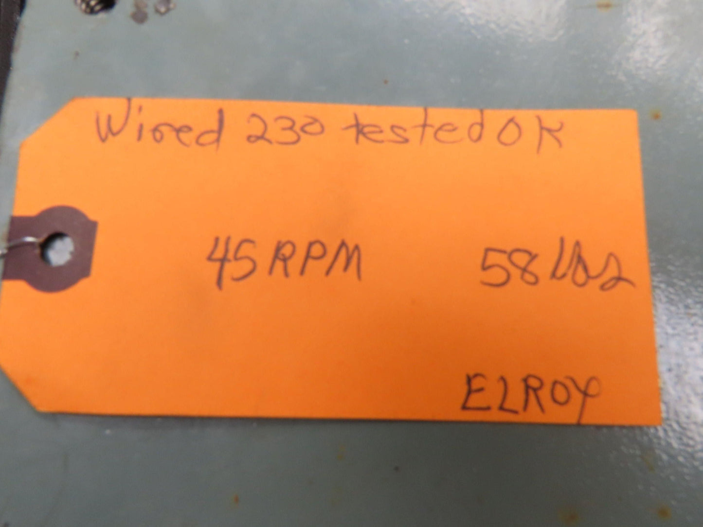 Hytrol 4AC-40-1-RH Conveyor Drive Gearmotor 40:1 Reducer .5Hp 230/460V 3PH 56C