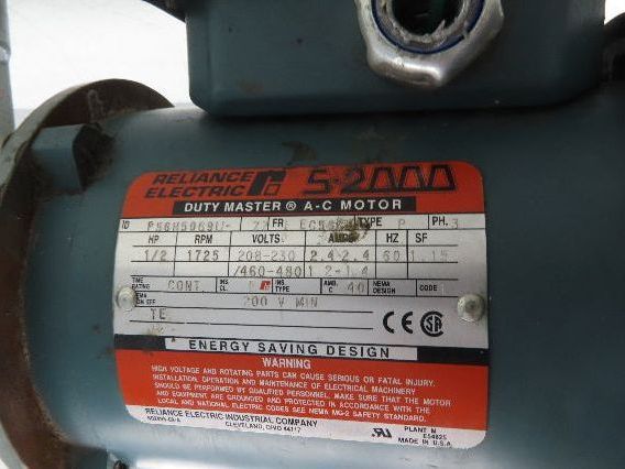 Hytrol 4AC-40-1-RH Conveyor Drive Gearmotor 40:1 Reducer .5Hp 230/460V 3PH 56C