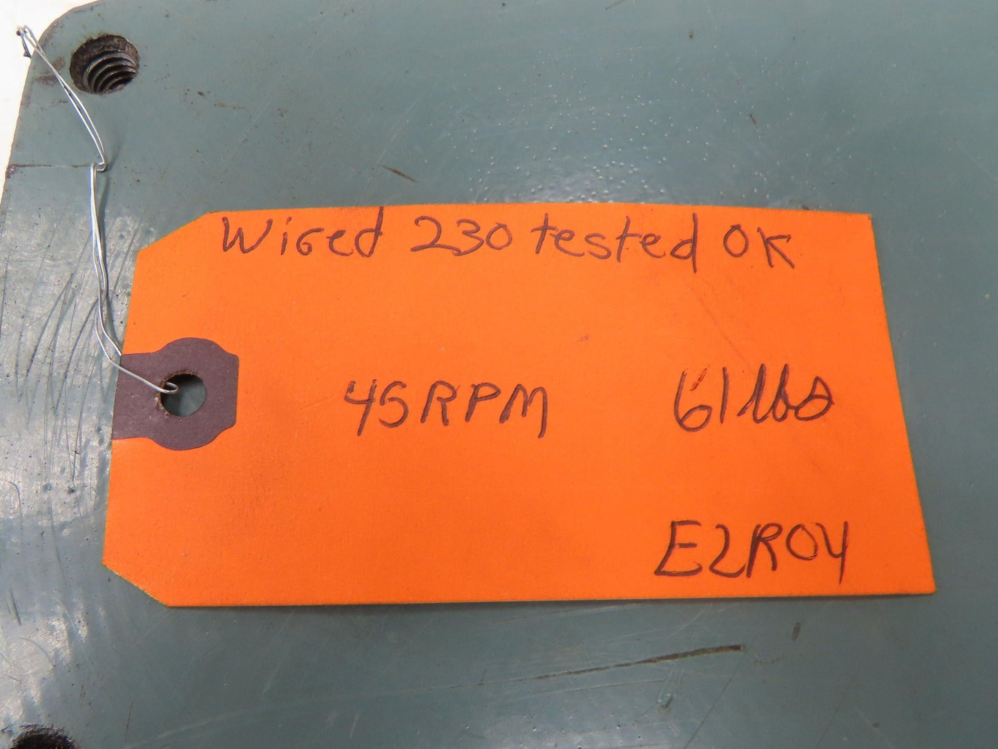 Hytrol 4AC-40-1-LH Conveyor Drive Gearmotor 40:1 Reducer .75Hp 230/460V 3PH 56C