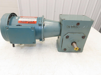 Hytrol 4AC-40-1-LH Conveyor Drive Gearmotor 40:1 Reducer .75Hp 230/460V 3PH 56C