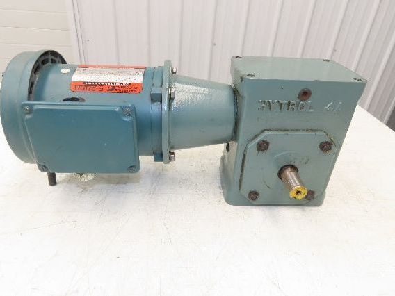 Hytrol 4AC-40-1-LH Conveyor Drive Gearmotor 40:1 Reducer .75Hp 230/460V 3PH 56C