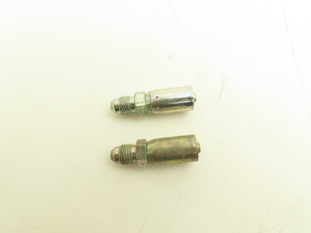 Eaton 04E-504 Fitting 1/4" Hose ID x 1/4" 37° Male Rigid Lot of 24