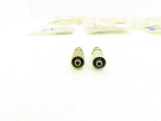 Eaton 04E-504 Fitting 1/4" Hose ID x 1/4" 37° Male Rigid Lot of 24