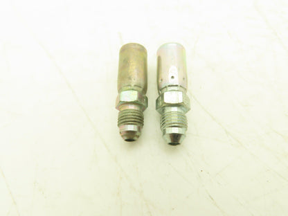 Eaton 04E-504 Fitting 1/4" Hose ID x 1/4" 37° Male Rigid Lot of 24