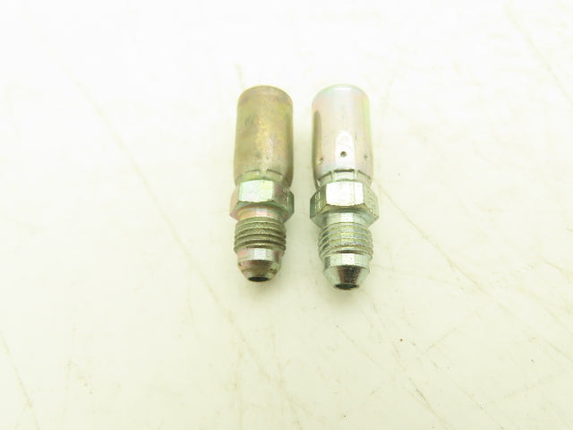 Eaton 04E-504 Fitting 1/4" Hose ID x 1/4" 37° Male Rigid Lot of 24