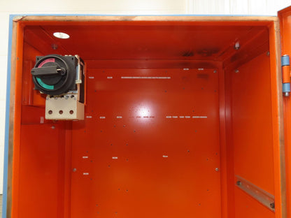 Electrical Enclosure Control Panel 41x26x15" Backplate 50A Disconnect