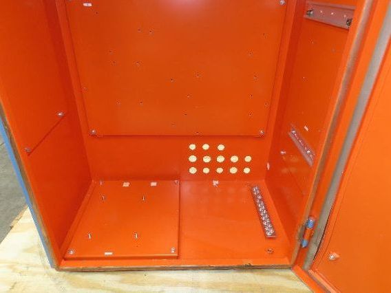 Electrical Enclosure Control Panel 41x26x15" Backplate 50A Disconnect