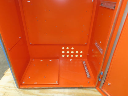 Electrical Enclosure Control Panel 41x26x15" Backplate 50A Disconnect