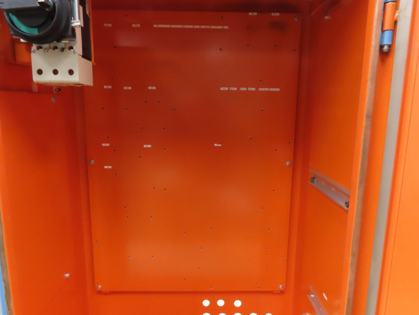 Electrical Enclosure Control Panel 41x26x15" Backplate 50A Disconnect