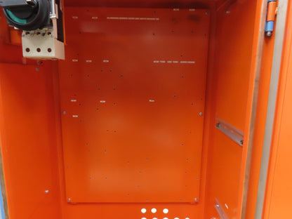 Electrical Enclosure Control Panel 41x26x15" Backplate 50A Disconnect