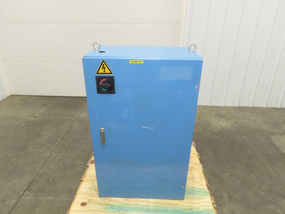 Electrical Enclosure Control Panel 41x26x15" Backplate 50A Disconnect