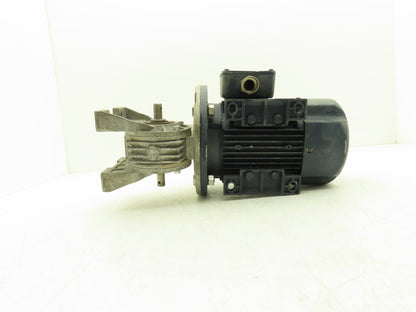 Bonfiglioli VF49 A10 P80 B5 B3 Gearmotor 10:1 169rpm 14mm Dual Shaft 1Hp 230/460