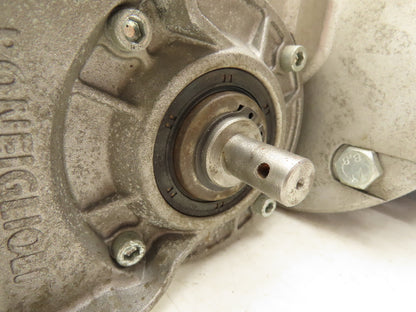 Bonfiglioli VF49 A10 P80 B5 B3 Gearmotor 10:1 169rpm 14mm Dual Shaft 1Hp 230/460