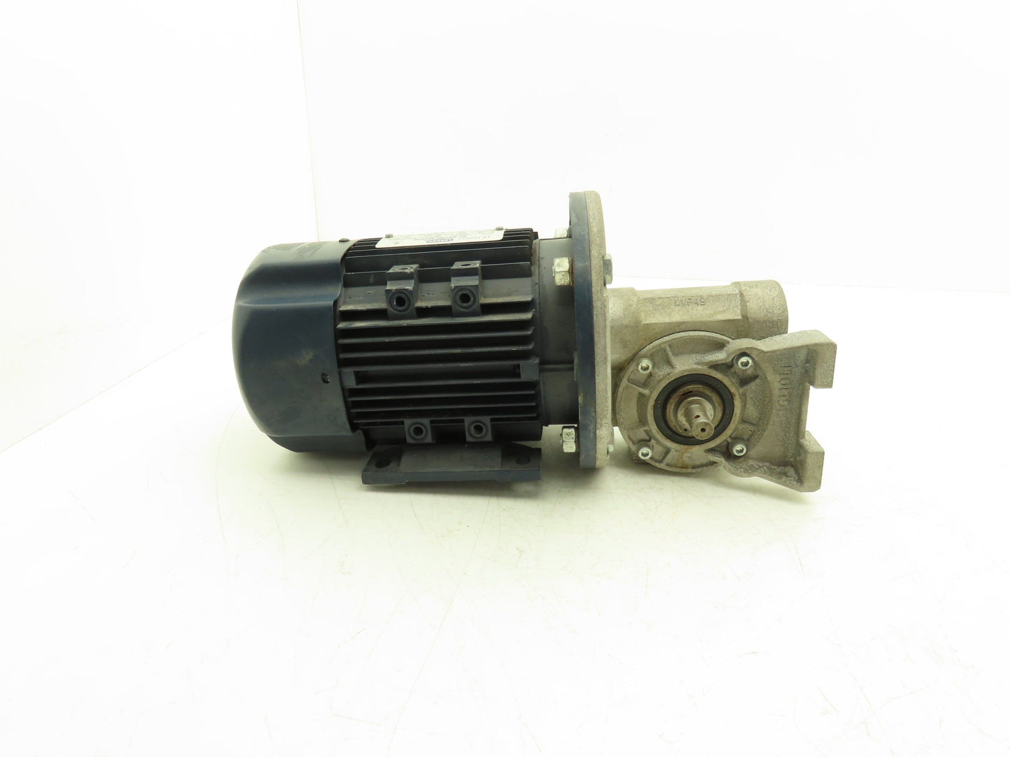 Bonfiglioli VF49 A10 P80 B5 B3 Gearmotor 10:1 169rpm 14mm Dual Shaft 1Hp 230/460