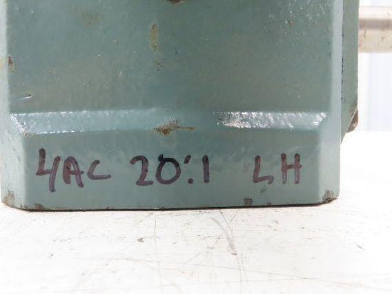 Hytrol 4AC 20-1 LH Conveyor Gearbox 20:1 Reducer 88rpm 1Hp 56C Left Hand