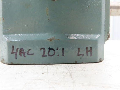 Hytrol 4AC 20-1 LH Conveyor Gearbox 20:1 Reducer 88rpm 1Hp 56C Left Hand