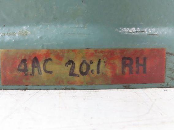 Hytrol 4AC 20-1 RH Conveyor Gearbox 20:1 Reducer 88rpm 1Hp 56C Right Hand