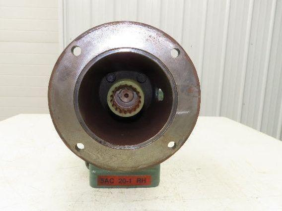 Hytrol 5AC 20-1 RH Conveyor Gearbox 20:1 Reducer 88rpm 2Hp 145TC Right Hand