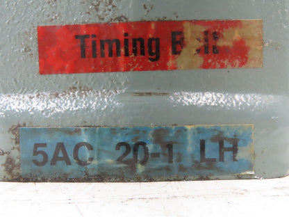 Hytrol 5AC 20-1 LH Conveyor Gearbox 20:1 Reducer 88rpm 2Hp 145TC Left Hand