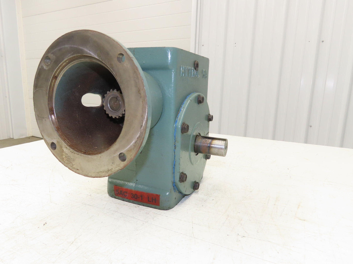 Hytrol 5AC 30-1 LH Conveyor Gearbox 30:1 Reducer 58rpm 2Hp 145TC Left Hand