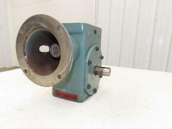 Hytrol 5AC 30-1 LH Conveyor Gearbox 30:1 Reducer 58rpm 2Hp 145TC Left Hand
