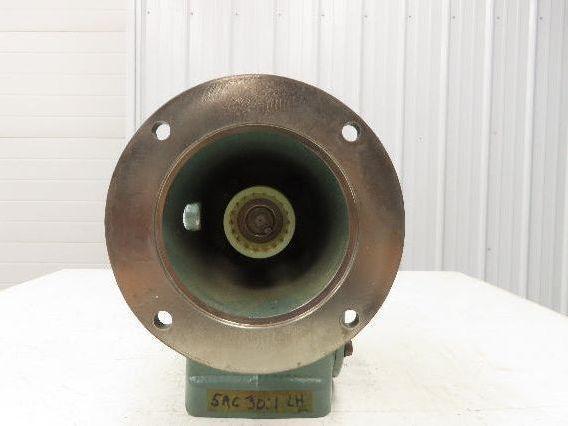 Hytrol 5AC 30-1 LH Conveyor Gearbox 30:1 Reducer 58rpm 2Hp 145TC Left Hand