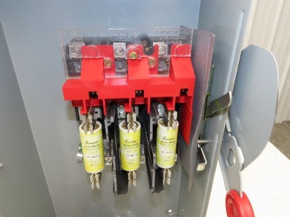 Eaton DH363FGK 100A Fusible Safety Switch 3-Pole 600V Nema 1