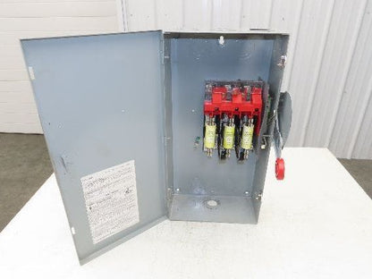 Eaton DH363FGK 100A Fusible Safety Switch 3-Pole 600V Nema 1