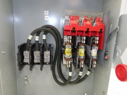 Eaton DH323FGKJSEL Fusible Disconnect Safety Switch 100A 240V 3Ph