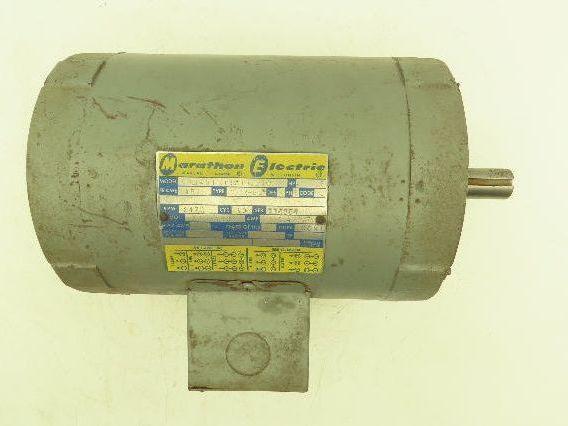 Marathon Electric BB145TTDR7001ECW AC Motor 2Hp 3470rpm 230/460v 3PH 145T