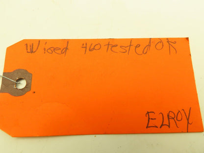 Baldor 35K360R286 AC Electric Pump Motor 3Hp 3450rpm 230/460v 3Ph 145JM Frame