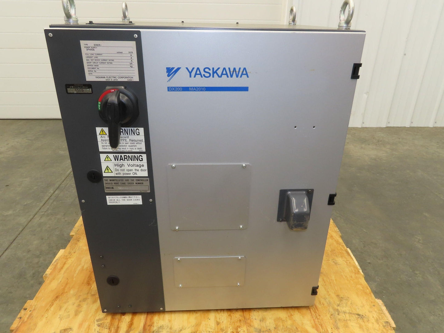 Motoman Weldcell Electrical Enclosure 28x24x20" Control Panel Disconnect