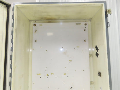 Hoffman A-302412LP Electrical Enclosure Nema 12 Wall Mount Backplate 30x24x12"