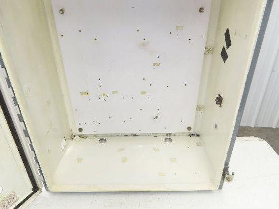 Hoffman A-302412LP Electrical Enclosure Nema 12 Wall Mount Backplate 30x24x12"