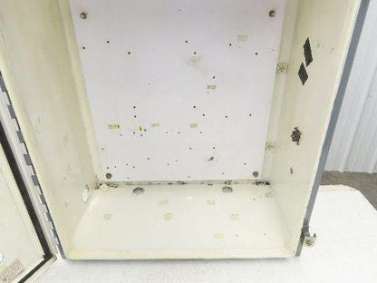 Hoffman A-302412LP Electrical Enclosure Nema 12 Wall Mount Backplate 30x24x12"