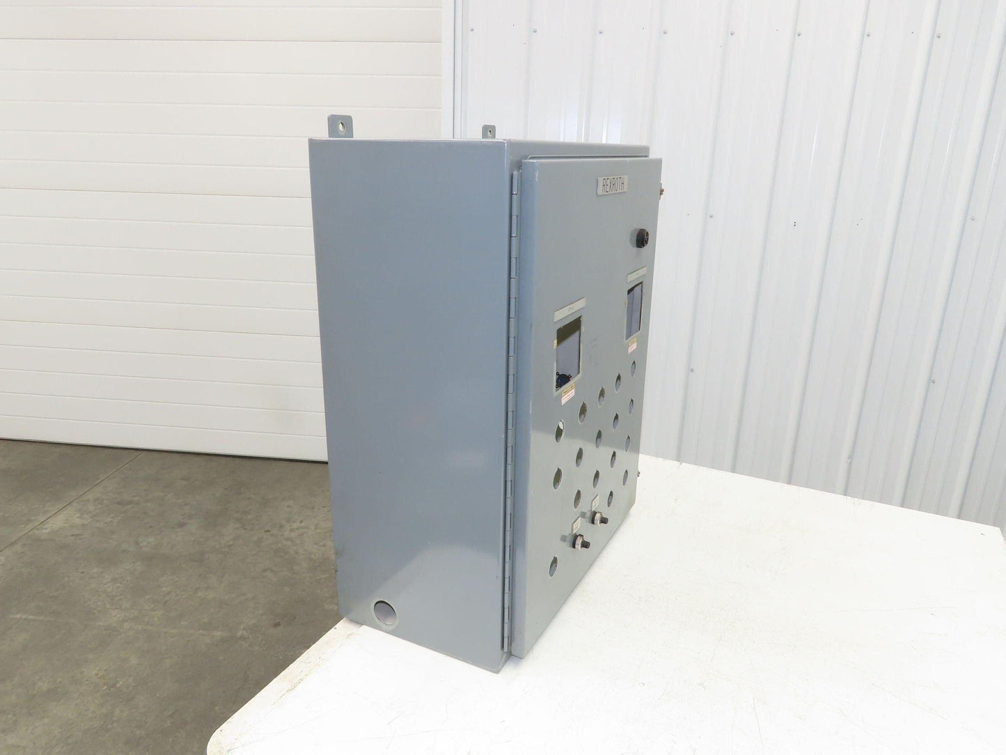 Hoffman A-302412LP Electrical Enclosure Nema 12 Wall Mount Backplate 30x24x12"