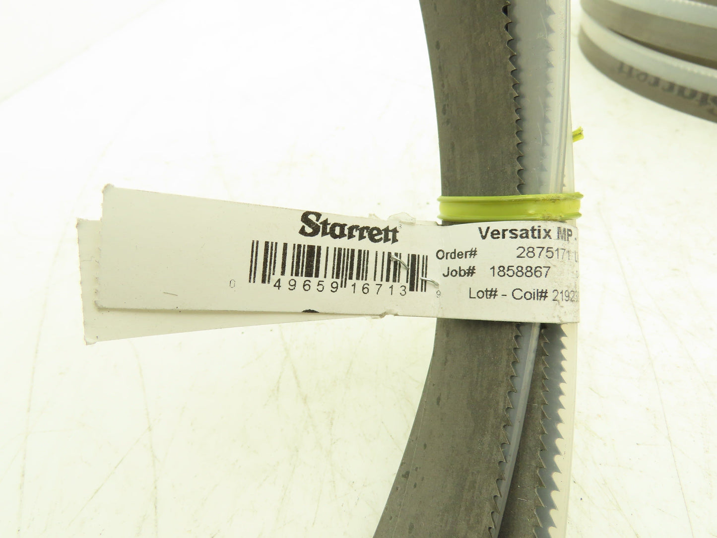 Starrett 99222-12-10 Band Saw Blade Versatix 12'10"x3/4"x.035 TPI: 8-12 Lot of 3