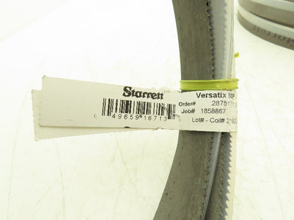 Starrett 99222-12-10 Band Saw Blade Versatix 12'10"x3/4"x.035 TPI: 8-12 Lot of 3