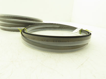 Starrett 99222-12-10 Band Saw Blade Versatix 12'10"x3/4"x.035 TPI: 8-12 Lot of 3
