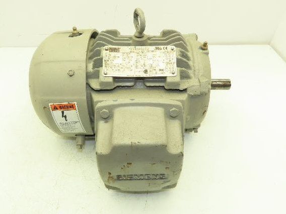 Siemens SD100 AC Electric Motor 1Hp 1775rpm 230/460v 3Ph 143T Frame TEFC