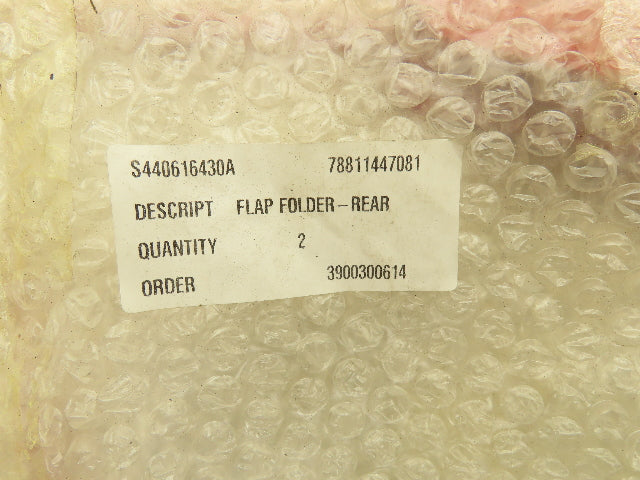3M 78-8114-4708-1 Flap Folder - Rear For 3M-Matic Automatic Case Sealer 800af