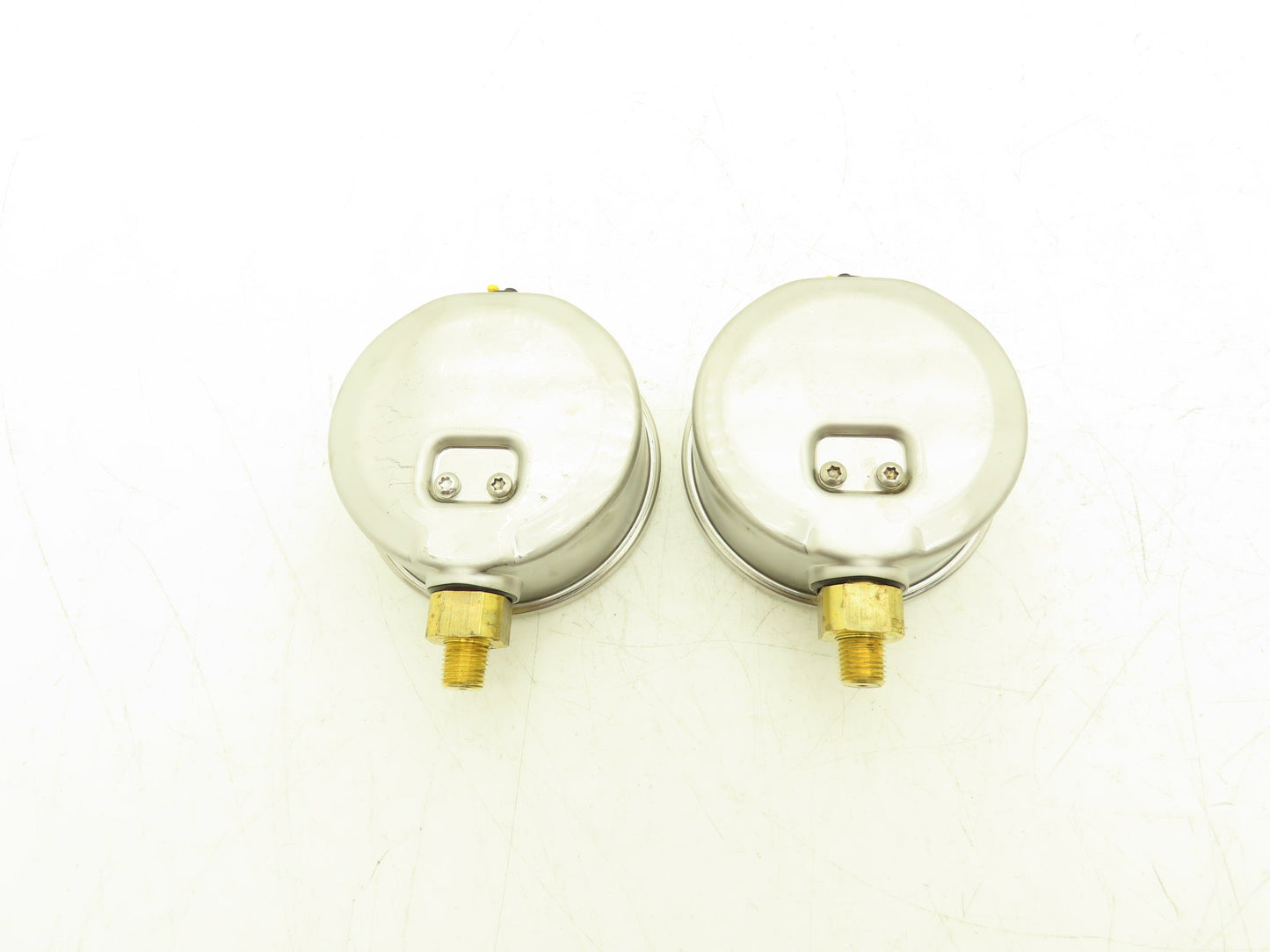 Wika 9699045 Pressure Gauge Liquid Filled -30INHG/30PSI 1/4"NPT Lot Of 2